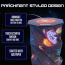 Solar System Foldable Lamp 21cm Rechargeable Powered USB 4