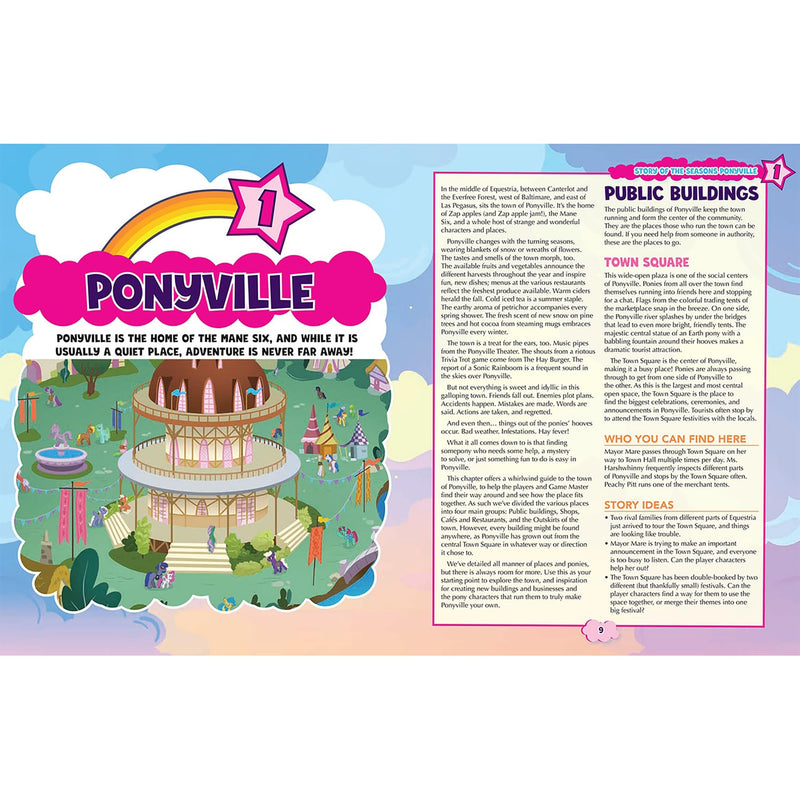 Renegade Game Studios: My Little Pony RPG - Story of The Seasons - Expansion Hardcover Book, Roleplaying Game, Celebrate Friendship All Year Round