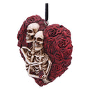Love Everlasting Skeleton Roses Hanging Ornament 7.8cm 3