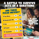 TUG! The Team Trivia Game with a Mini Tug of War in The Box | Perfect for 2-20 Players | Ultimate Holiday Game for Teens, Adults and Family Game Night | Great Gift or Stocking Stuffer | Ages 11+