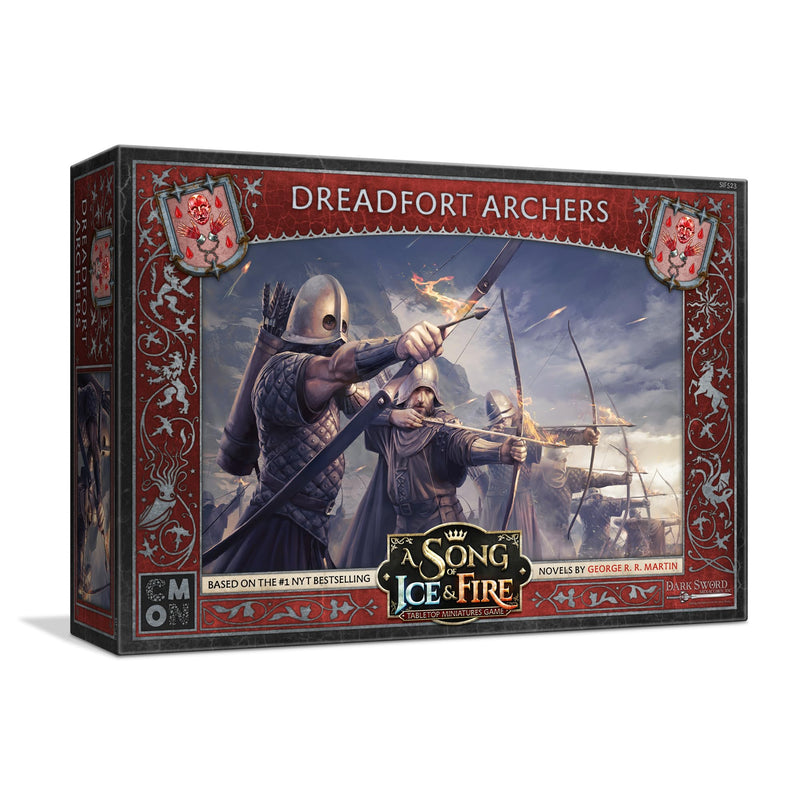 A Song of Ice and Fire Tabletop Miniatures Game Dreadfort Archers Unit Box - Precision Strikes from The North, Strategy Game for Adults, Ages 14+, 2+ Players, 45-60 Minute Playtime, Made by CMON