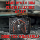 James Ryman Youre Next Skeleton Grim Reaper Black Wallet 3