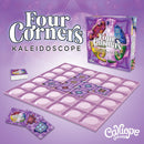 Calliope Games Four Corners Kaleidoscope Family Board Game Tile Games Captivating Art, Strategy, & Pattern Matching Puzzle for Kids & Adults 1-6 Players from The Makers of Tsuro and Roll for It 6