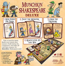 Munchkin Shakespeare Deluxe Board Game
