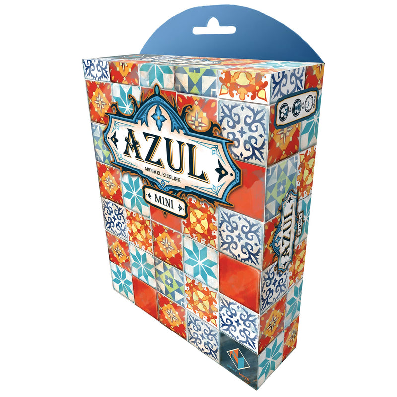 Azul Mini Board Game - Portable Tile-Placement Fun, Strategy Game for Kids and Adults, Ages 8+, 2-4 Players, 30-45 Minute Playtime, Made by Next Move Games