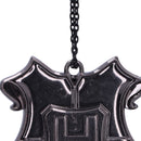 Harry Potter Hogwarts Crest Silver Weighted Hanging Ornament 6cm 5