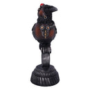 Steampunk Rivet Raven Mechanical Bird Figurine 24cm 3