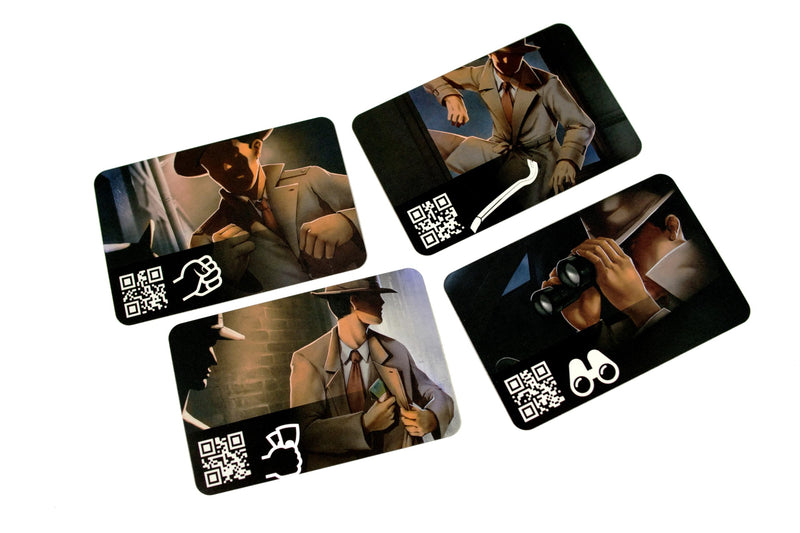 Chronicles of Crime Noir Board Game EXPANSION - Dive into a Noir Detective Adventure! Cooperative Mystery Game for Kids and Adults, Ages 14+, 1-4 Players, 60-90 Min Playtime, Made by Lucky Duck Games