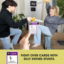 Lets Hit Each Other with Fake Swords Small Box Board Game