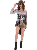 Skeleton Saloon Girl Costume Dress 2