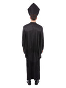 Cardinal Sin Costume Priest Robe and Hat with Attached Skeleton Mask 3
