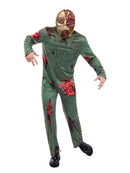 Revenge Killer Gas Mask Zombie Costume Jumpsuit 1