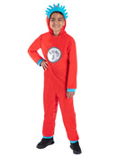 Dr Seuss Cat in the Hat Thing 1 & 2 Costume Jumpsuit Kids 5