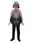 Voodoo Witch Doctor Poncho Kids Unisex Costume One Size 1