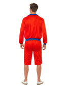 Lifeguard Costume Mens Red Jacket and Long Shorts Mitch Baywatch 3