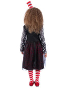 Dr Seuss Cat In The Hat Costume Dress for Girls 3