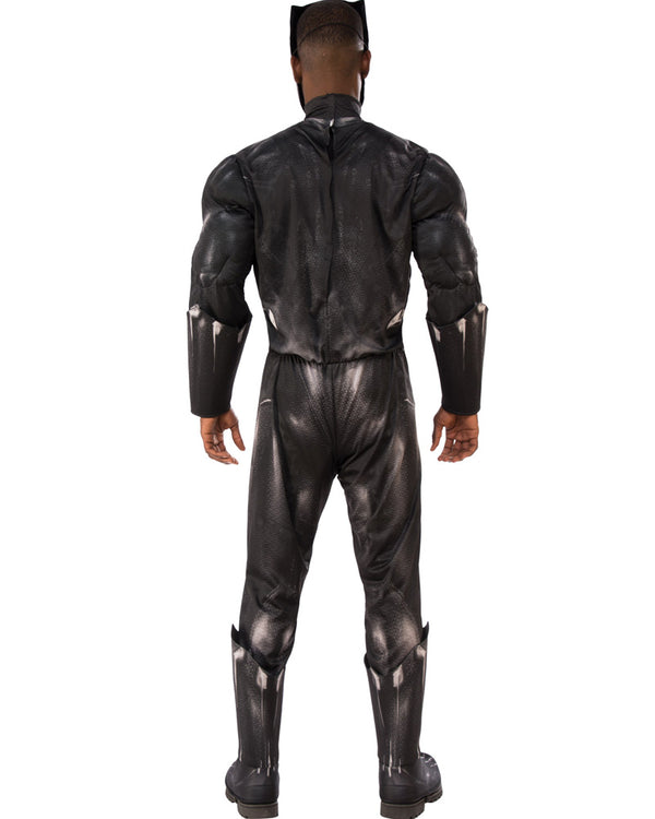 Black Panther Deluxe Mens Muscle Padded Costume