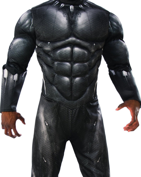 Black Panther Deluxe Mens Muscle Padded Costume