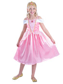 Sleeping Princess Costume Pink Dress for Girls 1