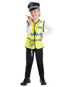 UK Police Kit with Vest Hat and 5 Pieces Toy Accessories 1