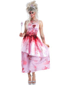 Zombie Pink Princess Costume 1