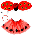 Ladybug Dress-Up Set  Tutu, Wings, Antennas 