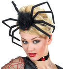 Bendable Hairy Spider Headdress 50 Cm