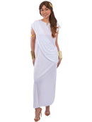 Toga Costume Unisex White Roman Toga Robe 3