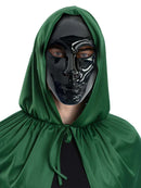 Black Robot Mime Masquerade Mask 1
