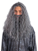 Sorcerer Wizard Wig & Beard Set Gandalf the Grey 1