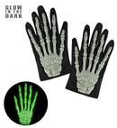 Glow In The Dark 3D Skeleton Gloves