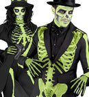 Glow In The Dark 3D Skeleton Gloves