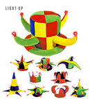 Light-Up Festival Hat Velvet - 10 Styles Ass.