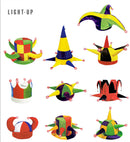 Light-Up Festival Hat Velvet - 10 Styles Ass.