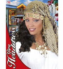 Sequin Gipsy Headdress With Coins