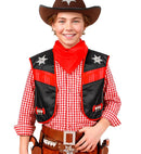 Cowboy - Black  Vest 