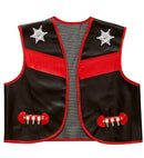 Cowboy - Black  Vest 