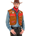 Cowboy - Brown  Vest 
