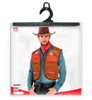 Cowboy - Brown  Vest 