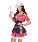 Cowboy Pistol Holster 2 Colors Ass.: 4 Black, 2 Brown