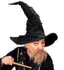 Suedelook Wizard/Witch Hat Black Color