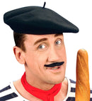 Black Beret 100% Wool
