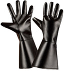 Black Character Gloves Leatherlook