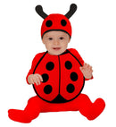 Ladybug  Bonnet & Bib 