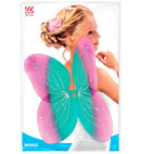 Azur & Pink  Wings 58X46 Cm