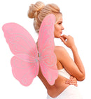 Pink Butterfly  Wings 85X50 Cm
