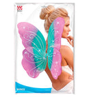 Azur-Purple-Pink Butterfly  Wings 85X50 Cm