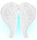 Bendable Maxi White Feather Wings 66X62 Cm