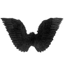 Black Feathered Wings 78X36 Cm