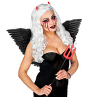 Black Feathered Wings 78X36 Cm